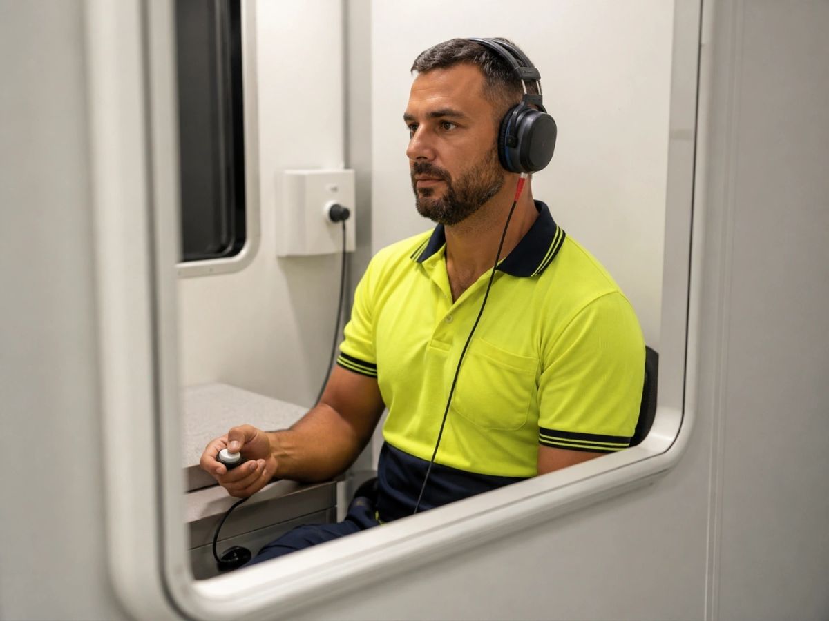 Workplace audiometric hearing testing in Bundaberg